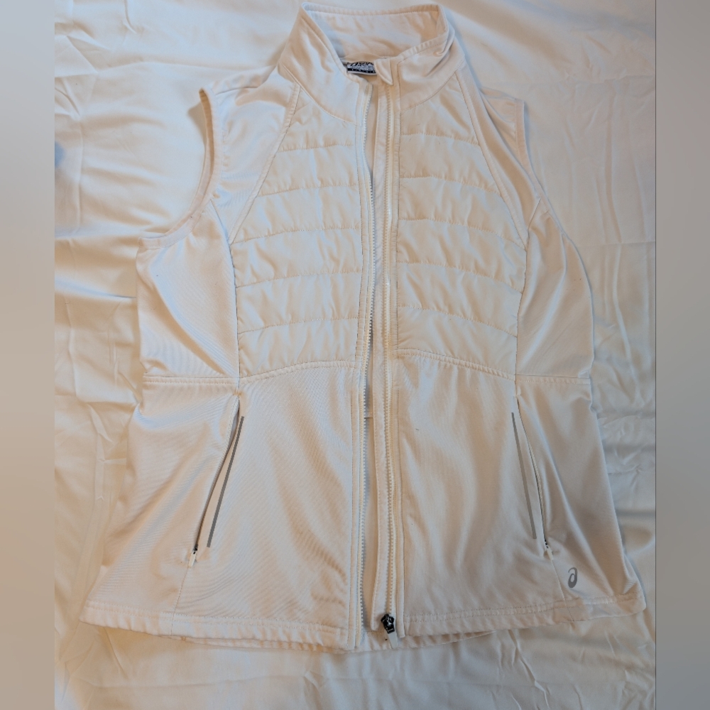 White Sports Vest